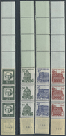 ** Bundesrepublik - Rollenmarken: 1961/1965, Postfrische Partie Rollenmarken Bedeutende Deutsche Und Kl - Roulettes