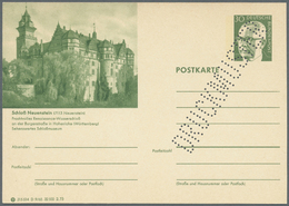 GA Bundesrepublik - Ganzsachen: 1977/87, Tolle Sammlung Der DRUCKMUSTER-Bild-Postkarten Der Ausgabe BUR - Andere & Zonder Classificatie