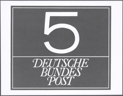 Bundesrepublik - Besonderheiten: 1966/1967, Neue Dauerserie, Sammlung Von 61 S/w-Fotoessays Zeichnun - Altri & Non Classificati