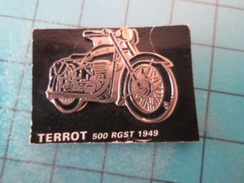 Pin1415b Pin's Pins / Beau Et Rare : MOTO TERROT 500 RGST De 1949 - Motorräder