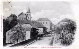 Massif Des Bauges, Entrée Du Chatelard En 1906 - Le Chatelard