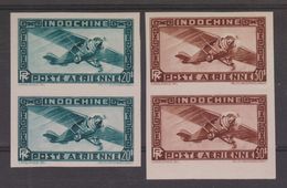 INDOCHINE   IMPERF /NON DENT  AVION  20$+30$ **MNH   Réf  H679 - Ongebruikt