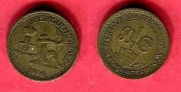 50 CENTS   1926 TB +20 - 1922-1949 Luigi II