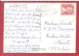 Y&T N°482 MONTE CARLO     Vers  FRANCE   1957 2 SCANS - Lettres & Documents