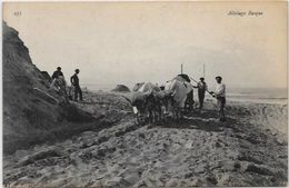 CPA  Attelage Campagne Travaux Des Champs Métier Non Circulé Pyrénées Pays Basque - Attelages