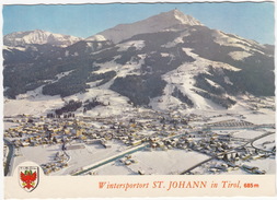 St. Johann In Tirol, 685 M. Mit Schigebiet Angereralm, 1198 M. Und Kitzbüheler-Horn, 2000 M. - (Austria) - St. Johann In Tirol
