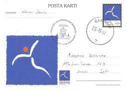 Turkey ; 1997 Postal Stationery "1st World Air Games" - Interi Postali