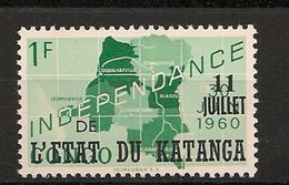 KATANGA 42 NSCH MNH ** - Katanga