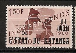 KATANGA 43 NSCH MNH ** - Katanga