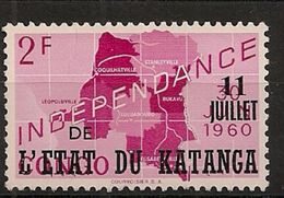 KATANGA 44 NSCH MNH ** - Katanga