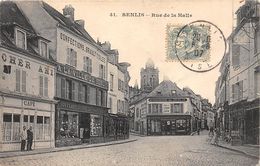 60-SENLIS- RUE DE LA HALLE - Senlis