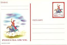 Turkey; 1998 Postal Stationery "158 Years In The Post" - Postal Stationery