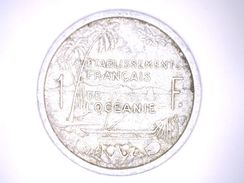 ETABLISSEMENT FRANCAIS DE L'OCEANIE - 1 FRANCS 1949 - Polinesia Francese