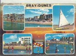 NORD - 59 - BRAY DUNES - CPSM GF Couleur - Multivues - Bray-Dunes