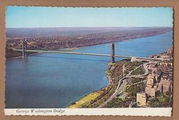 AC - GEORGE WASHINGTON BRIDGE NEW YORK CITY UNITED STATES OF AMERICA CARTE POSTALE  POST CARD - Ponts & Tunnels