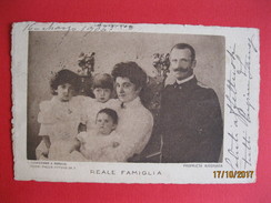 ITALIA - REALE FAMIGLIA, VIAGGIATA 1906 - Königshäuser