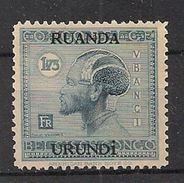 RUANDA URUNDI 75 MNH NSCH ** - Unused Stamps