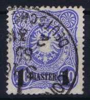 Deutsche Post Turkei  Mi 3 C  Obl./Gestempelt/used  1884 BPP Signiert /signed/ Signé - Turkse Rijk (kantoren)