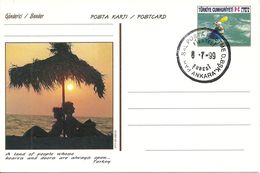 Turkey; 1999 Postal Stationery "Tourism" - Postal Stationery