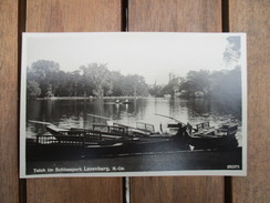 CPA PHOTO AUTRICHE LAXENBURG BATEAUX - Laxenburg