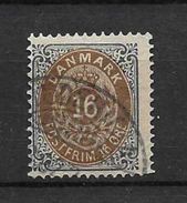 LOTE 1401  ///   DINAMARCA  1875   YVERT Nº: 26     ¡¡¡¡¡¡ LIQUIDATION !!!!!!!! - Used Stamps