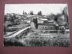 CPA PHOTO 86 VOUNEUIL SOUS BIARD Vue Générale Et L'Eglise 1954 - Vouneuil Sous Biard