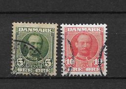 LOTE 1401  ///   DINAMARCA  1905    YVERT Nº:53/54        ¡¡¡¡¡ LIQUIDATION !!!!!! - Used Stamps