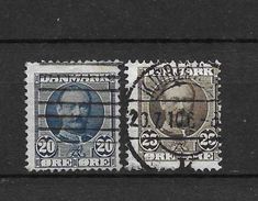 LOTE 1401  ///   DINAMARCA  1905    YVERT Nº: 57 Y 58        ¡¡¡¡¡ LIQUIDATION !!!!!! - Used Stamps