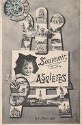 ASNIERES  HAUTS DE SEINE  92  CPA SOUVENIRS  MULTIVUES - Asnieres Sur Seine