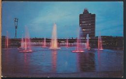 °°° 9328 - USA - NY - NEW YORK - KENNEDY INTERNATIONAL AIRPORT FOUNTAIN - 1970 With Stamps °°° - Transports