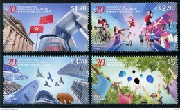 HONG KONG 2017 - 20e Ann Du Retour De Hong Kong à La Chine - 4 Val Neuf // Mnh - Neufs