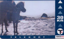 ISLAS FEROE. FO-FOT-0024. Faroese Horse. 1999-10. 25000 Ex. (007) - Isole Faroe