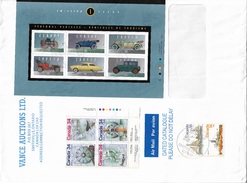 Canada Large Cover To Portugal With Cars Stamps - Covers & Documents