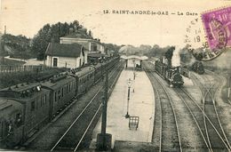 SAINT ANDRE LE GAZ(GARE) TRAIN - Saint-André-le-Gaz