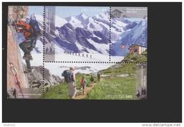 Schweiz **  Block 52  150 Jahre Schweizer Alpen Club  Neuheit  März 2013 - Bloques & Hojas