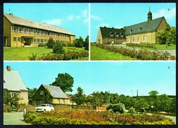 A7743 - Alte MBK Ansichtskarte - Coschütz Bei Elsterberg - Schule Kulturhaus Bus Wendeschleife - Reichenbach I. Vogtl.