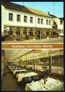 A7754 - Alte MBK Ansichtskarte - Wörlitz - Gasthaus Gaststätte Zum Stein - Innenansicht TOP - Woerlitz