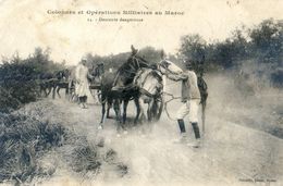 Militaria - Colonnes Et Opérations Militaires Au Maroc - Descente Dangeureuse - Andere Kriege