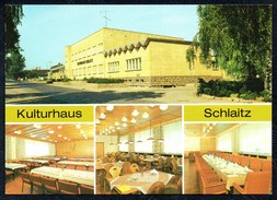 A7756 - Alte MBK Ansichtskarte - Schlaitz Kr. Bitterfeld - Kulturhaus Innenansicht - TOP - Bitterfeld