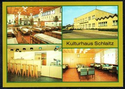 A7757 - Alte MBK Ansichtskarte - Schlaitz Kr. Bitterfeld - Kulturhaus Innenansicht - TOP - Bitterfeld