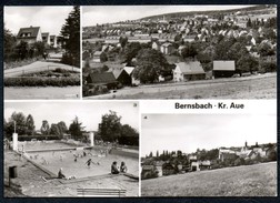 A7761 - Alte MBK Ansichtskarte - Bernsbach Kr. Aue - Freibad - Karpf TOP - Bernsbach