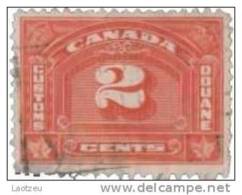 Canada Douane ~ 2 Cents Customs - Plaatfouten En Curiosa