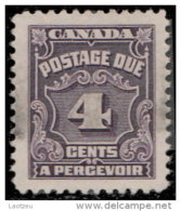 Canada Taxe 1935. ~ T  17 - 4 C. Violet - Portomarken