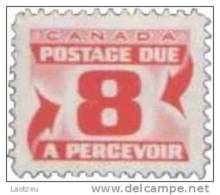 Canada Taxe 1977. ~ T 41. - 8 C. Rouge - Segnatasse