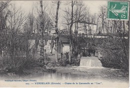 CPA  33 - VERDELAIS - Chutes De La Garonnelle Au Luc - Verdelais