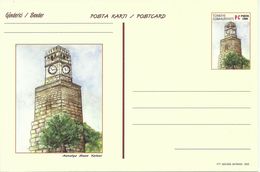 Turkey ; 2000 Postal Stationery "Clock Towers" - Postal Stationery