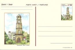 Turkey ; 2000 Postal Stationery "Clock Towers" - Postwaardestukken