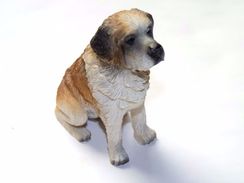 FIGURINE CHIEN RESINE / 8 X 6.5 Cm Environ - Chiens