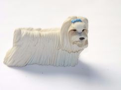 FIGURINE CHIEN RESINE / 7 X 4.5 Cm Environ - Hunde