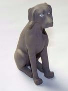 FIGURINE CHIEN RESINE / 3.5 X 7 Cm Environ - Perros